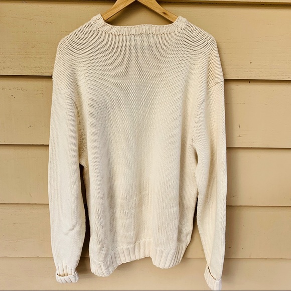 Sold - 90’s Ralph Lauren Polo Teddy Bear Sweater - Picture 4 of 6